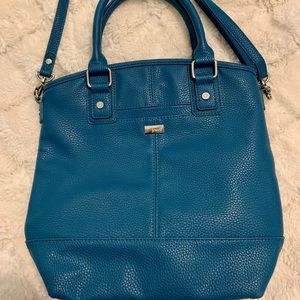 Teal purse